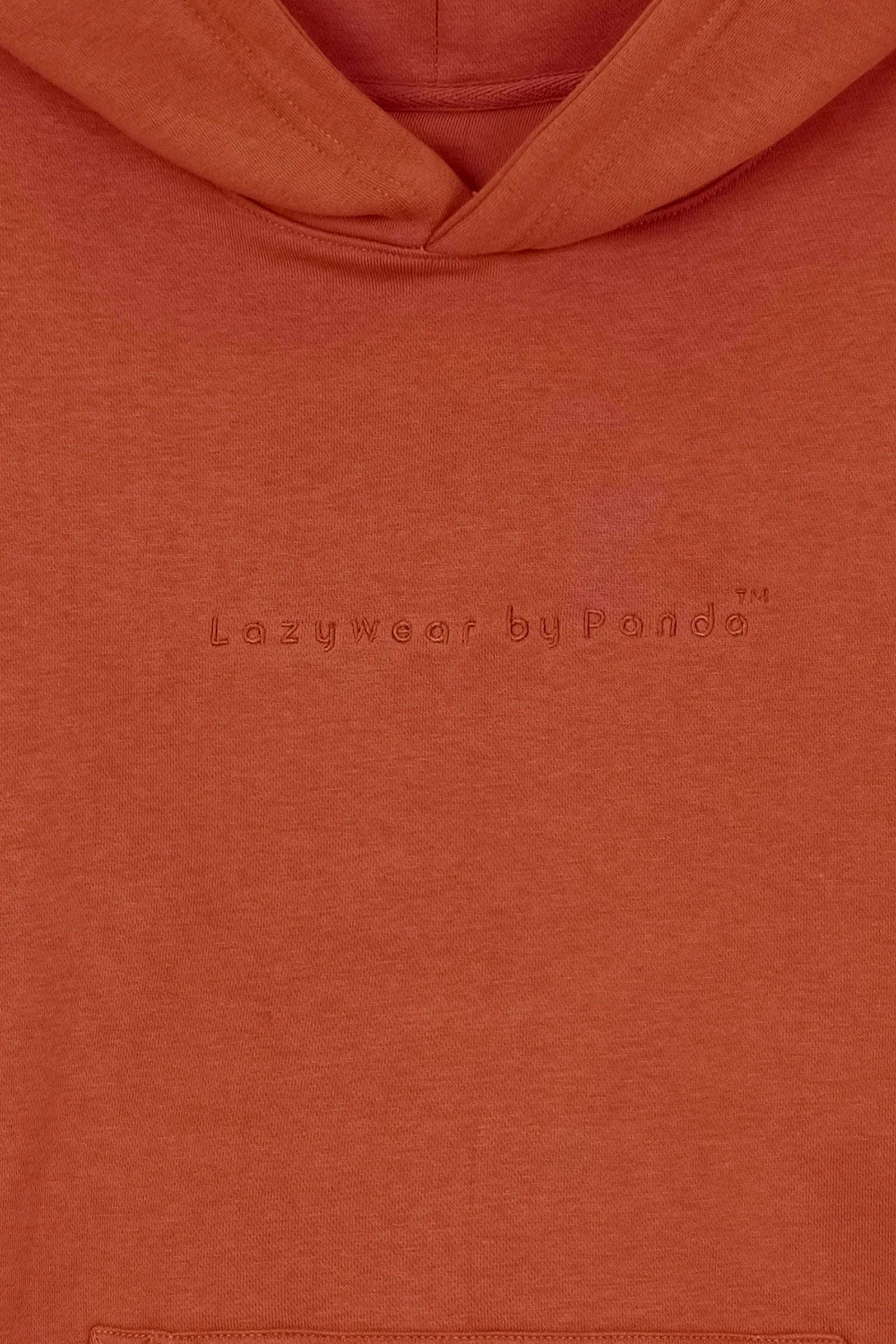 Lazywear Essential Hoodie — Rust Clay — M
