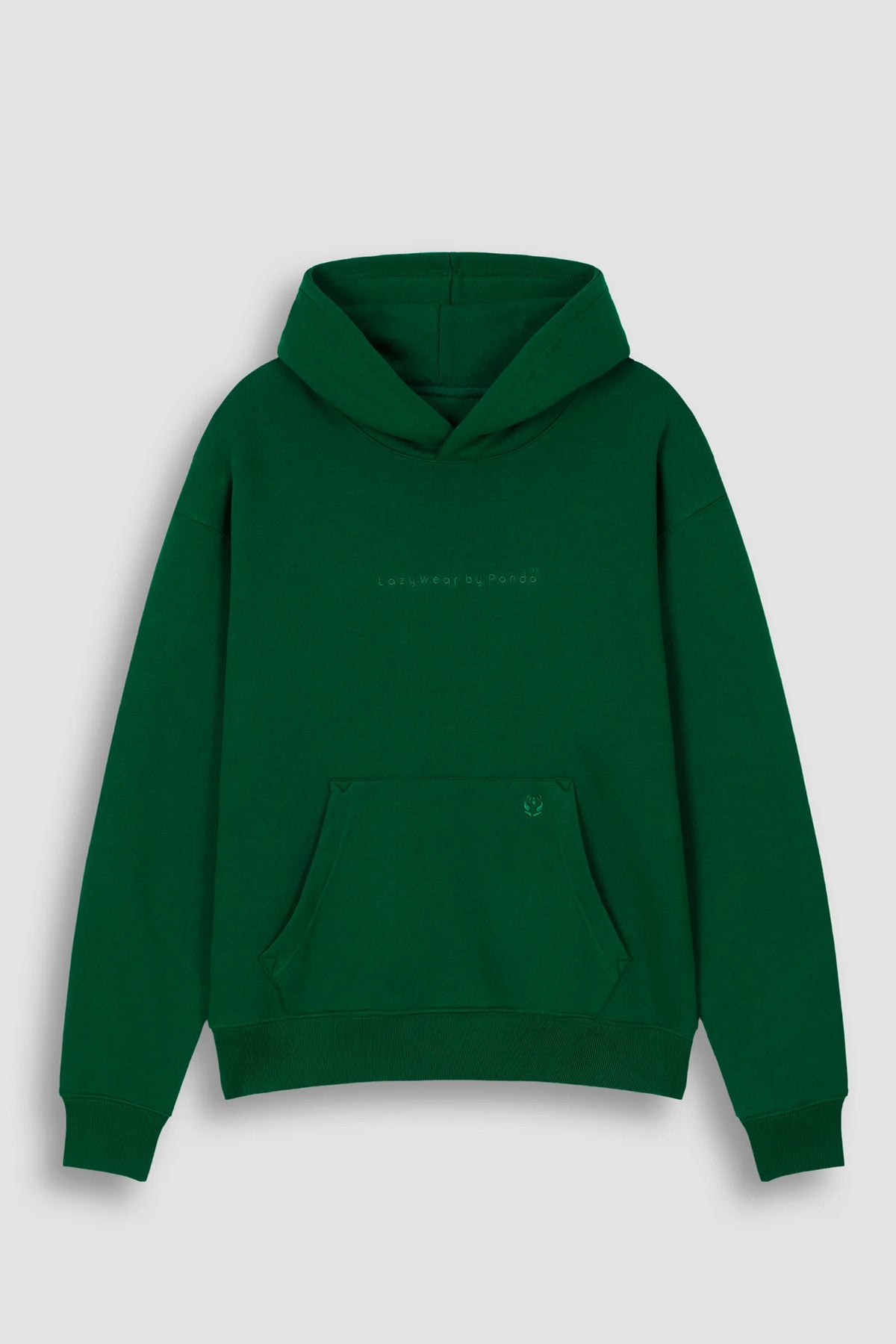 Lazywear Essential Hoodie — Forest Green — W