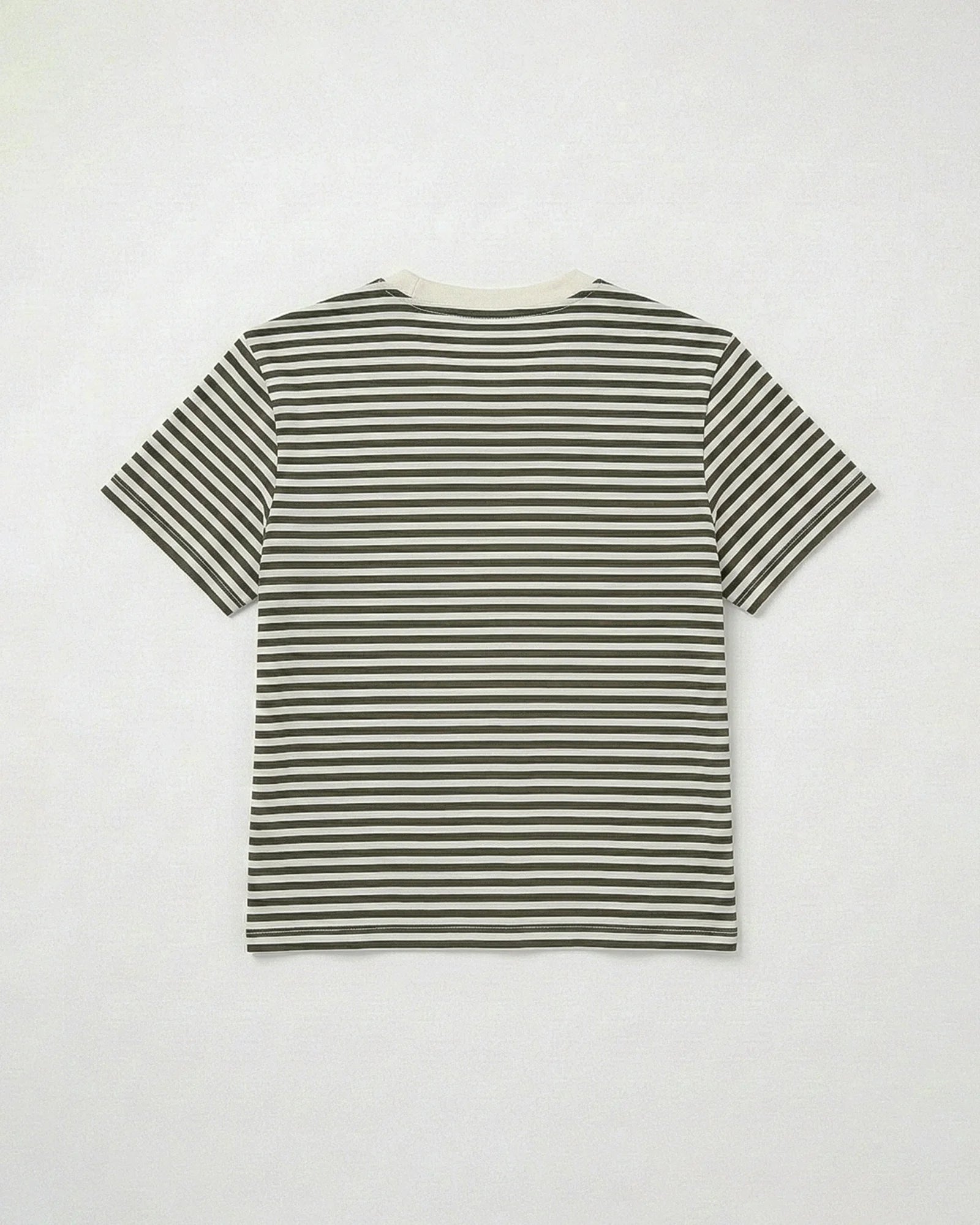 women's stripe tee - olive